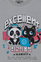 Excellent Print Girl's T-Shirt